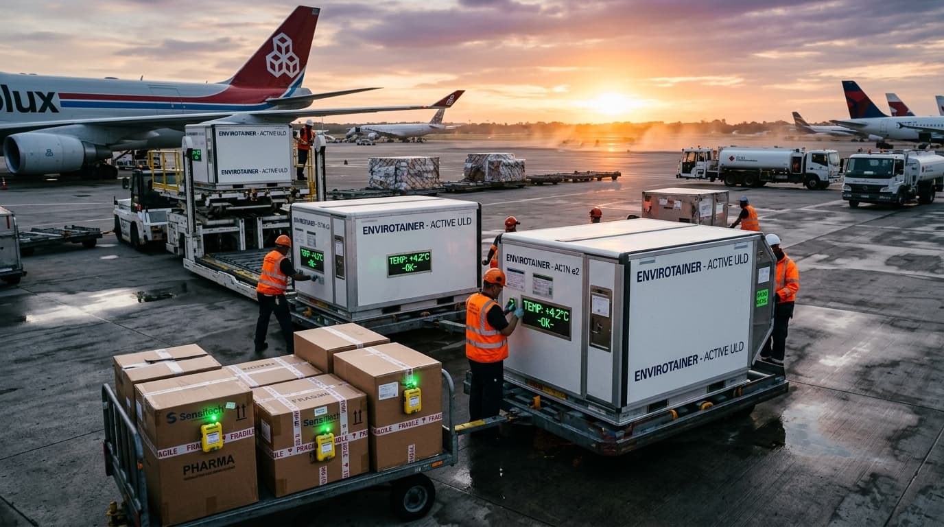International Pharmaceutical Cold Chain Air Freight Logistics